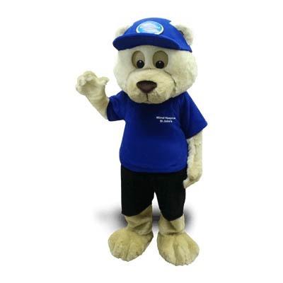 Bear Mascot Costume for a Hospice on Wirral