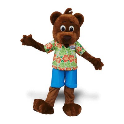 Bear Mascot Costume - with couture!
