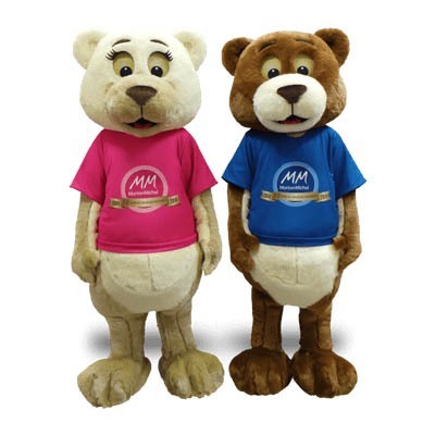Bear Mascot Costumes for a legal firm