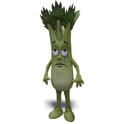 Celery Mascot Costume