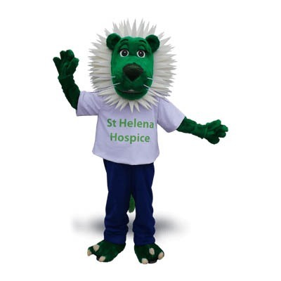 Lion Mascot Costume - Dandy for St Helena Hospice