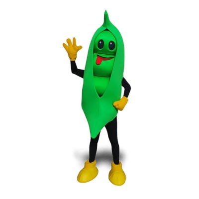 Peas in a Pod Mascot Costume