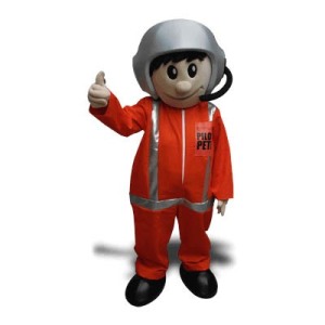 Pilot Mascot Costume
