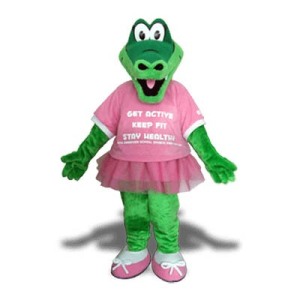 Alligator Mascot Costume: meet Alice!