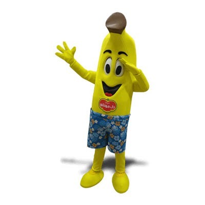 Banana Mascot Costume for Del Monte