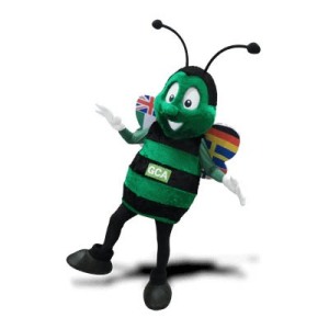 Bee Mascot Costumes - creating a buzz!