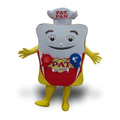 Pat the Baker Bread Mascot