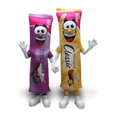 Chocolate Bar Mascot