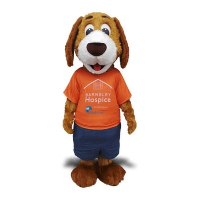 Dog Mascot Costume - made for a Hospice