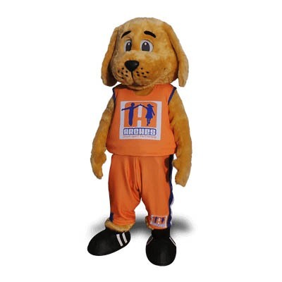 Dog Mascot Costume - Sporty
