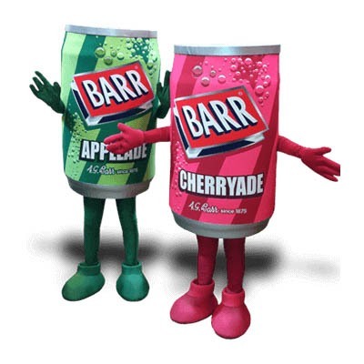 Drinks Can Mascot Costumes!