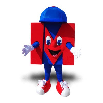 Metro Bank Mascot Costume