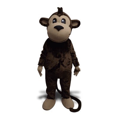 Monkey Mascot Costume - Parcel Monkey