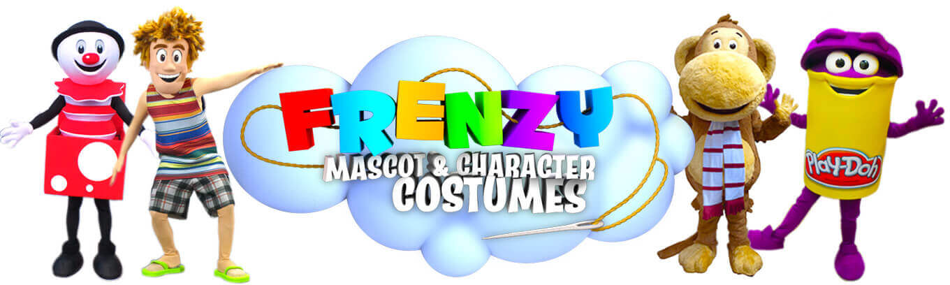 Mascot Costumes & Character Costumes by Frenzy Creative – Mascot costumes,  Character Costumes and Promotional Costumes made in the UK